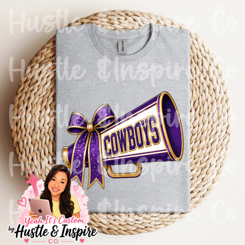 Cowboys Megaphone Tee